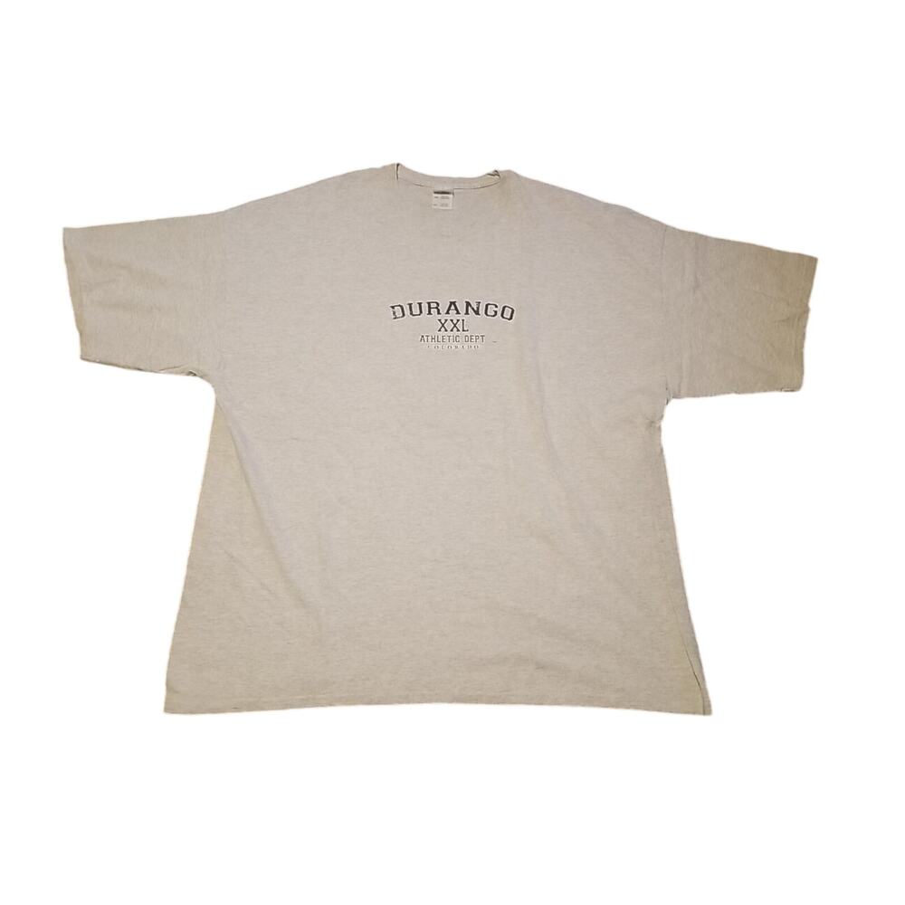 Gildan Durango Colorado Light Gray MEN'S SHORT SLEEVE T-SHIRT SIZE 4XL